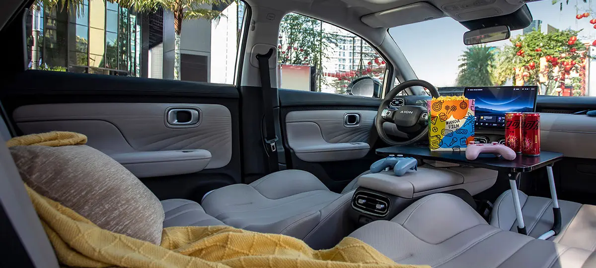 Interior del GAC AION UT