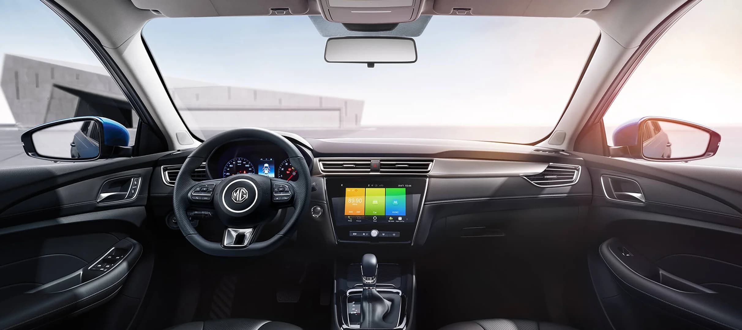 Interior del MG5 Excite 2025